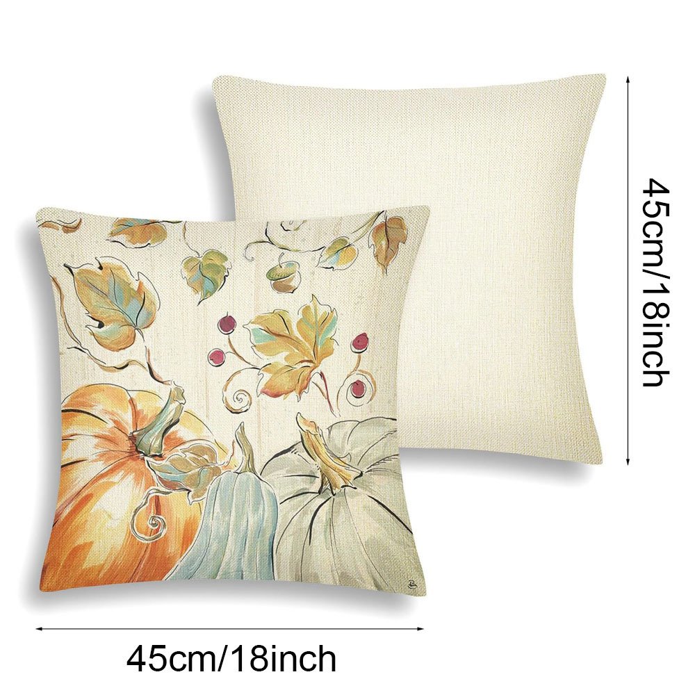 4PCS Thanksgiving Pillow Covers - 5