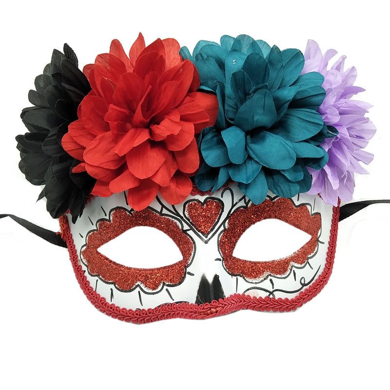 Mexico Day Of The Dead Masquerade Mask Cosplay Show - 5