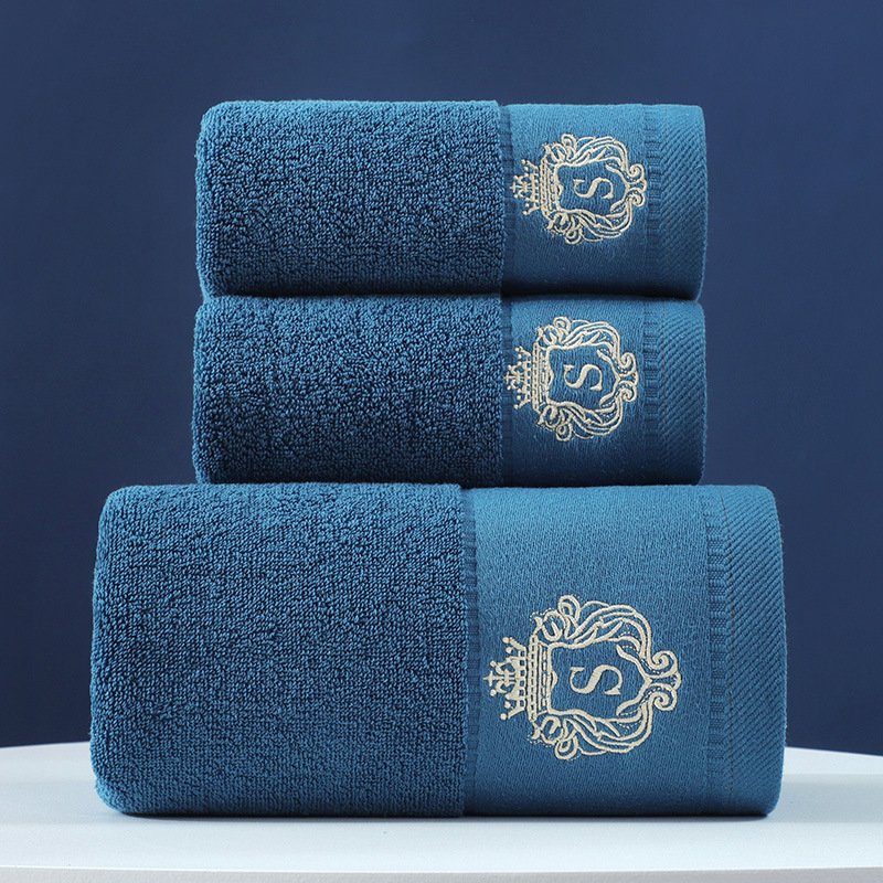 Pure Cotton Towels Three-piece With Hand Bath Towel Class - 2