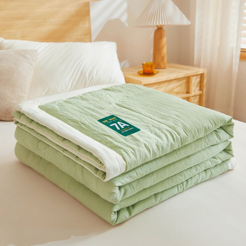 Antibacterial Raw Cotton Washable Summer Cool Quilt - 8