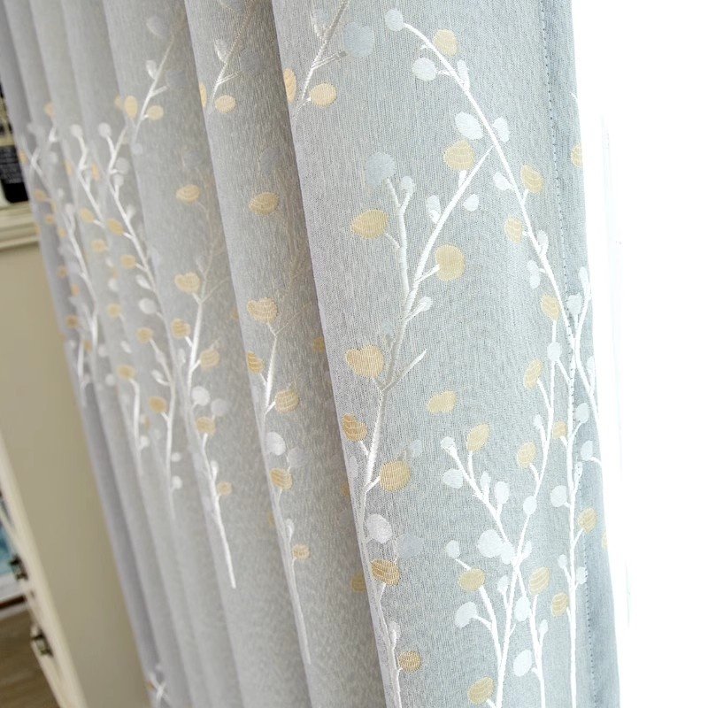 Ready-made Blackout Curtains Thickened Sun-blocking Fabric No Drilling Required Fully Hook-compatible - 2