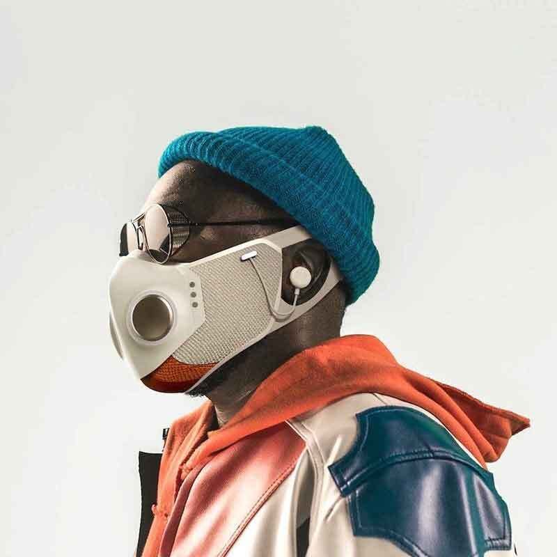 New Hi-Tech Earplugs Halloween Mask - 7