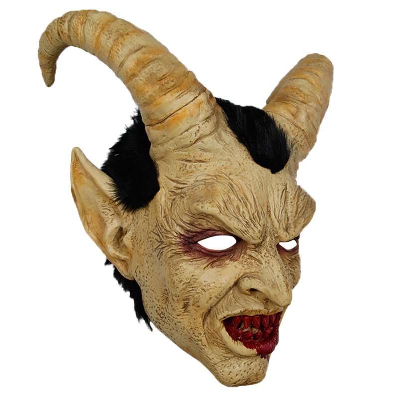 Halloween Cosplay Horror Latex Headgear Mask - 8