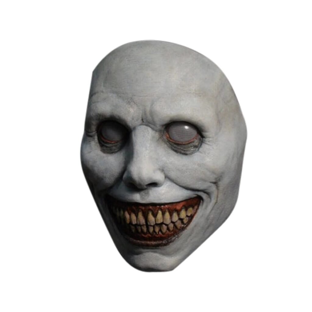 Halloween Scary White Eyed Demon Mask - 5