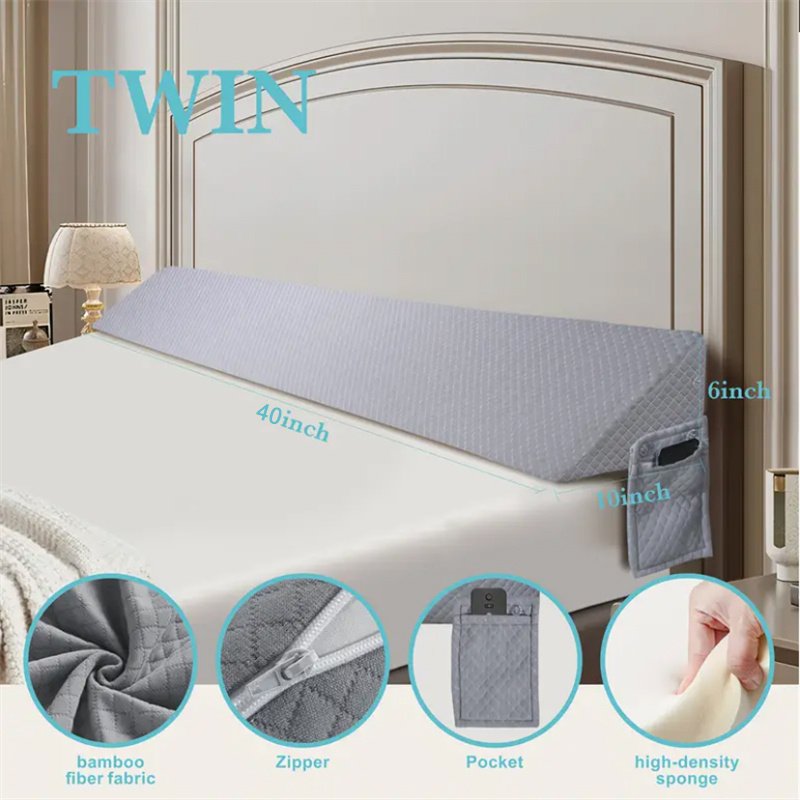 Air Layer Wedge Pillow-grey - 6