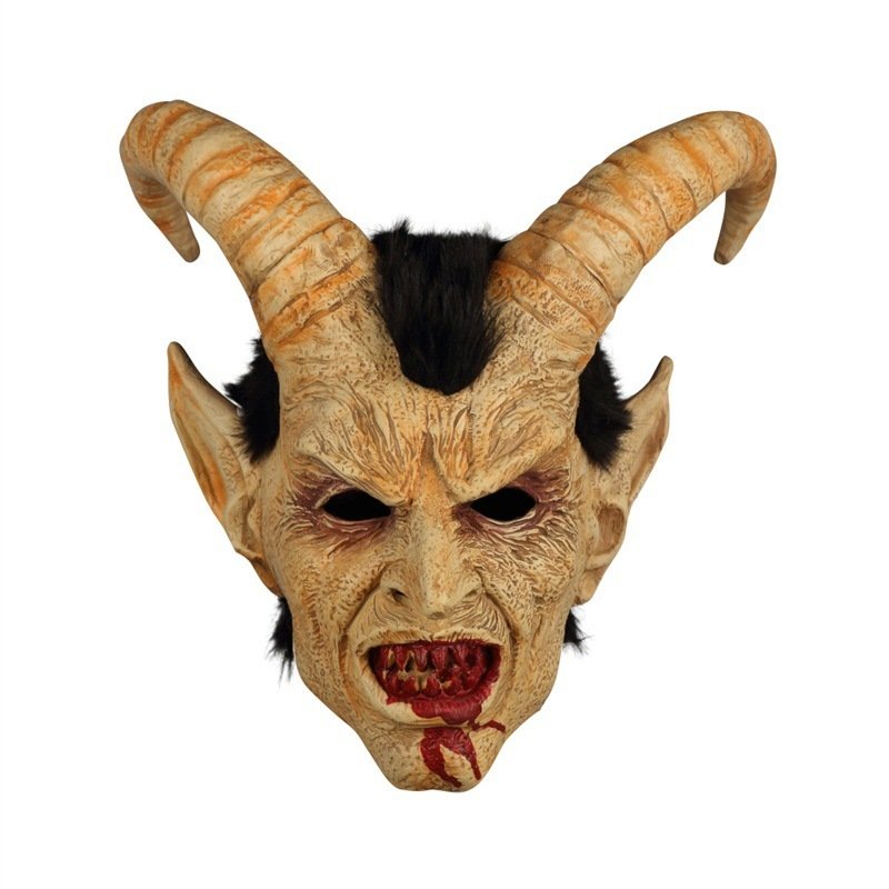 Human Face Lucifer Lucifer Latex Mask - 2