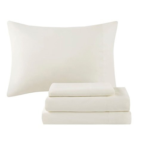 12 Piece Comforter Set With Cotton Bed Sheets Blue Cal King - 5